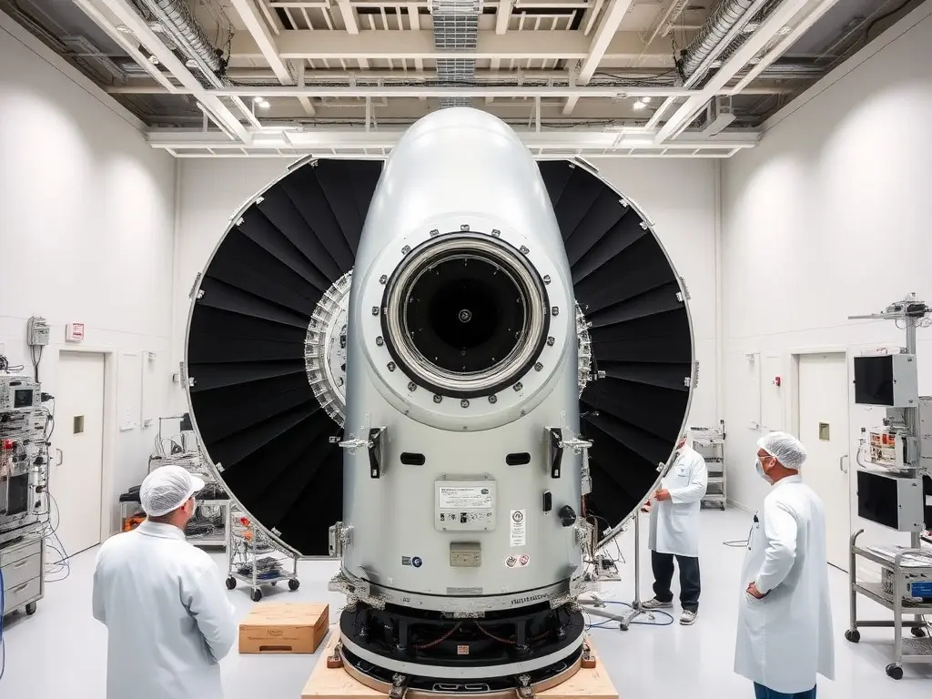 NASA unveils powerful space telescope ahead of September launch