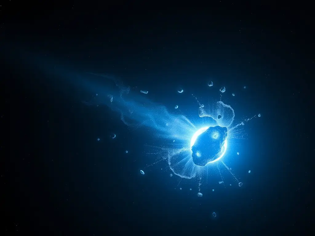 NASA’s Hubble Accidentally Witnesses a Comet Shattering in Space