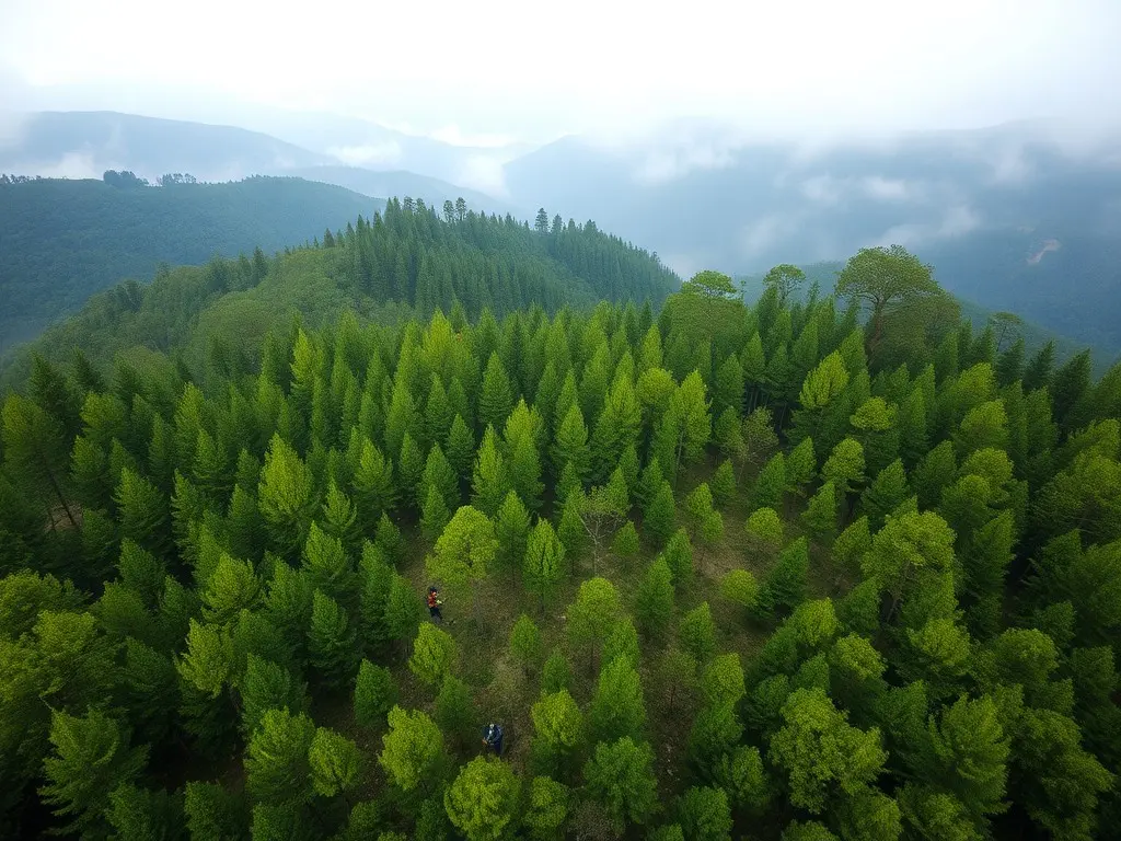 Nature Conservancy plants trees in Canaan Valley for Earth Week