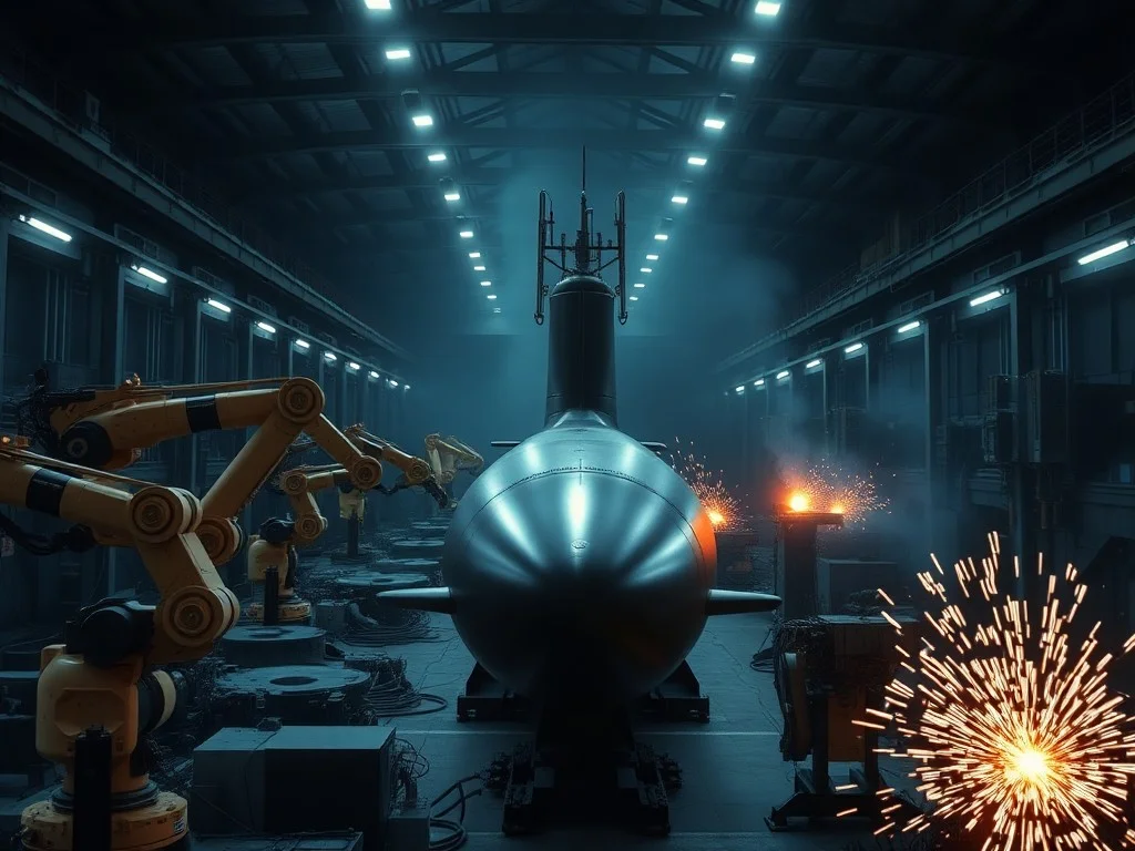 Navy turns to AI to ease submarine production and maintenance bottlenecks