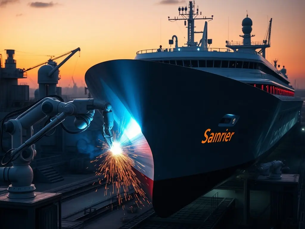 NC AI develops welding AI for Hanwha Ocean