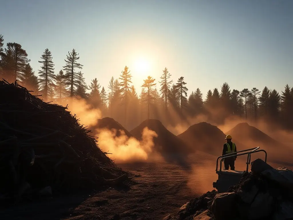 New tech could squeeze wildfire risk, carbon from forest debris