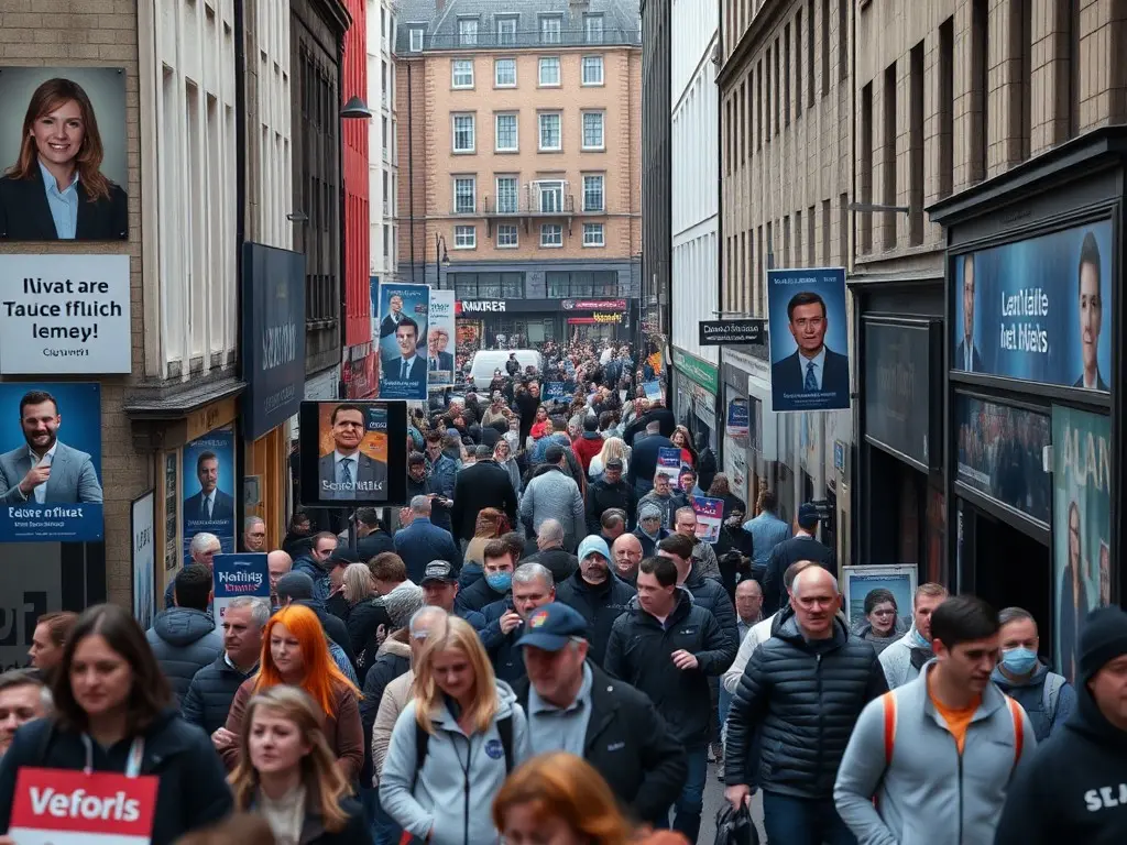 NHS waiting times and immigration highlighted on Scottish election campaign trail