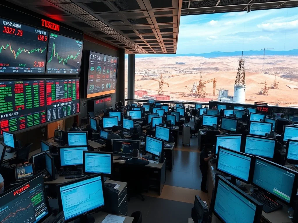 Oil falls more than 4% and Asian shares gain over Trump’s talk of negotiations with Iran