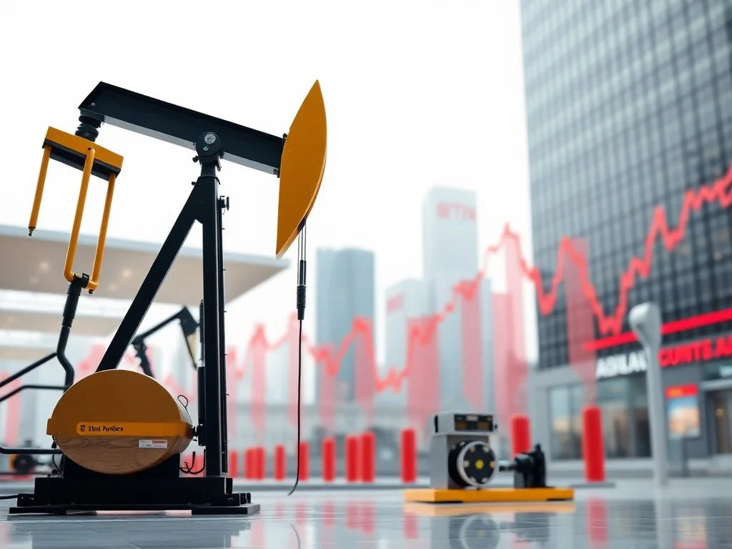 Oil prices resume their climb and Asian markets decline as US prepares for blockade of strait