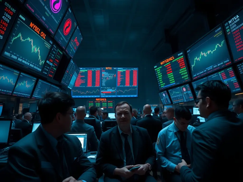 Oil prices rise and US stocks give back a bit of their record-breaking rally