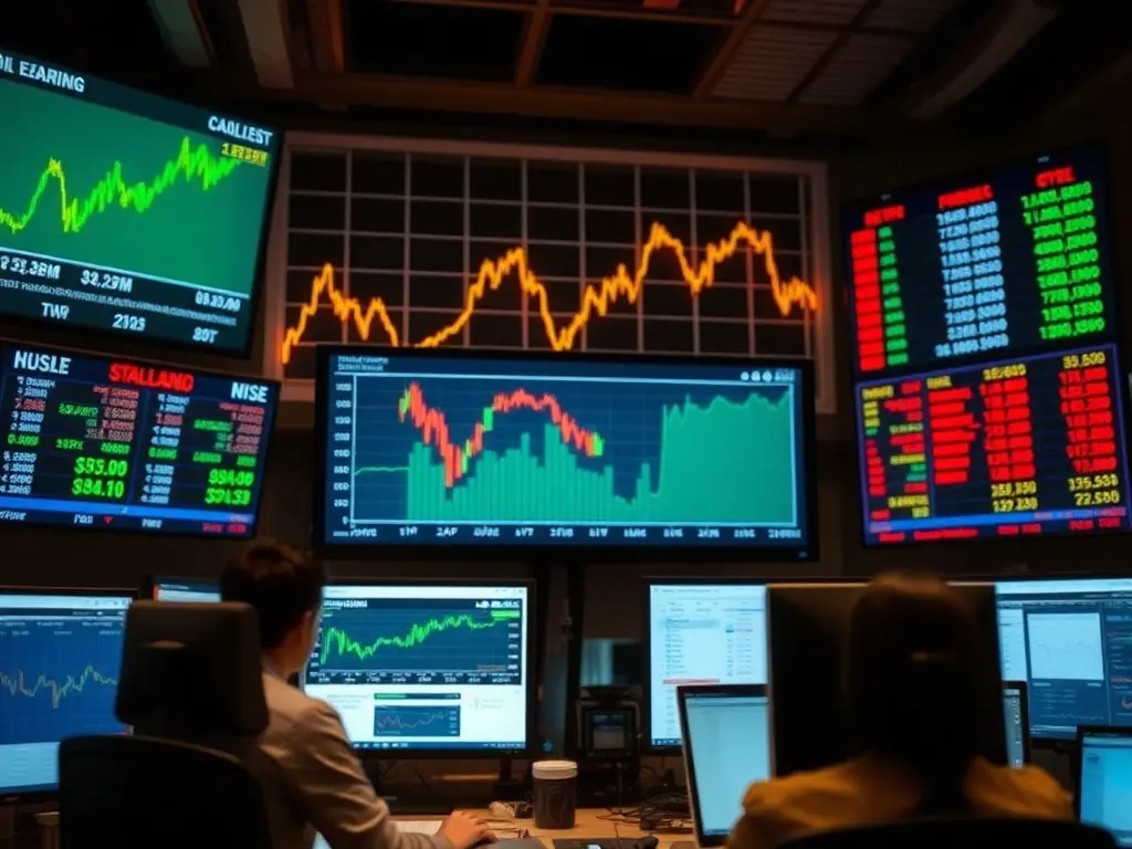 Oil slumps after hitting peak, stocks rise