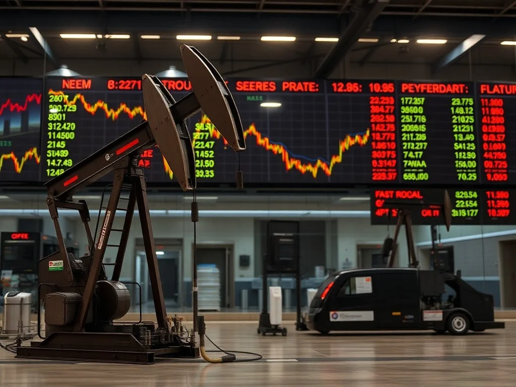 Oil, US stock futures higher in volatile trade