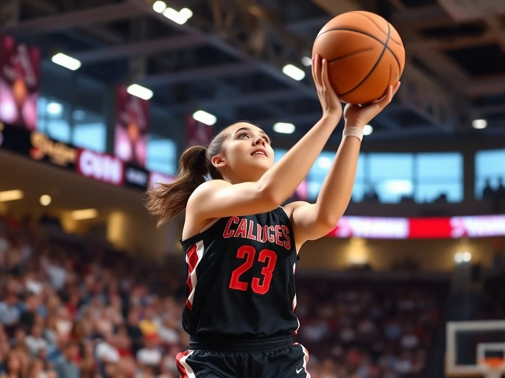Oliviyah Edwards competes in 2026 McDonald's All-American Game