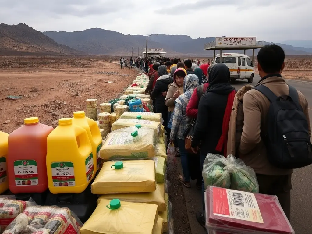 On Iran’s Border, Cooking Oil Trade Is a Snapshot of the Country’s Struggles