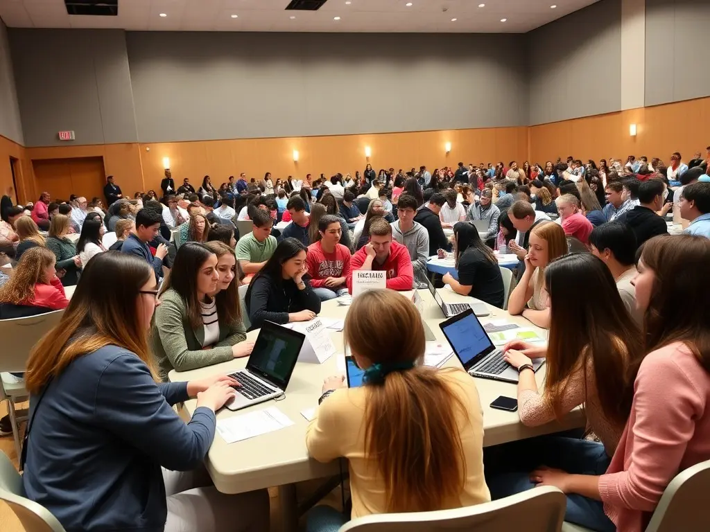 Parkland High School hosts Operation College Bound event to help seniors enroll in college