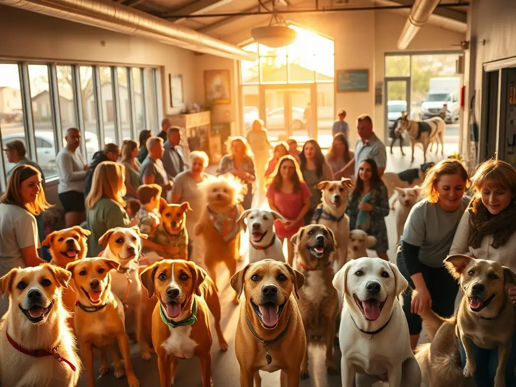 Pet adoptions up 1,500 percent