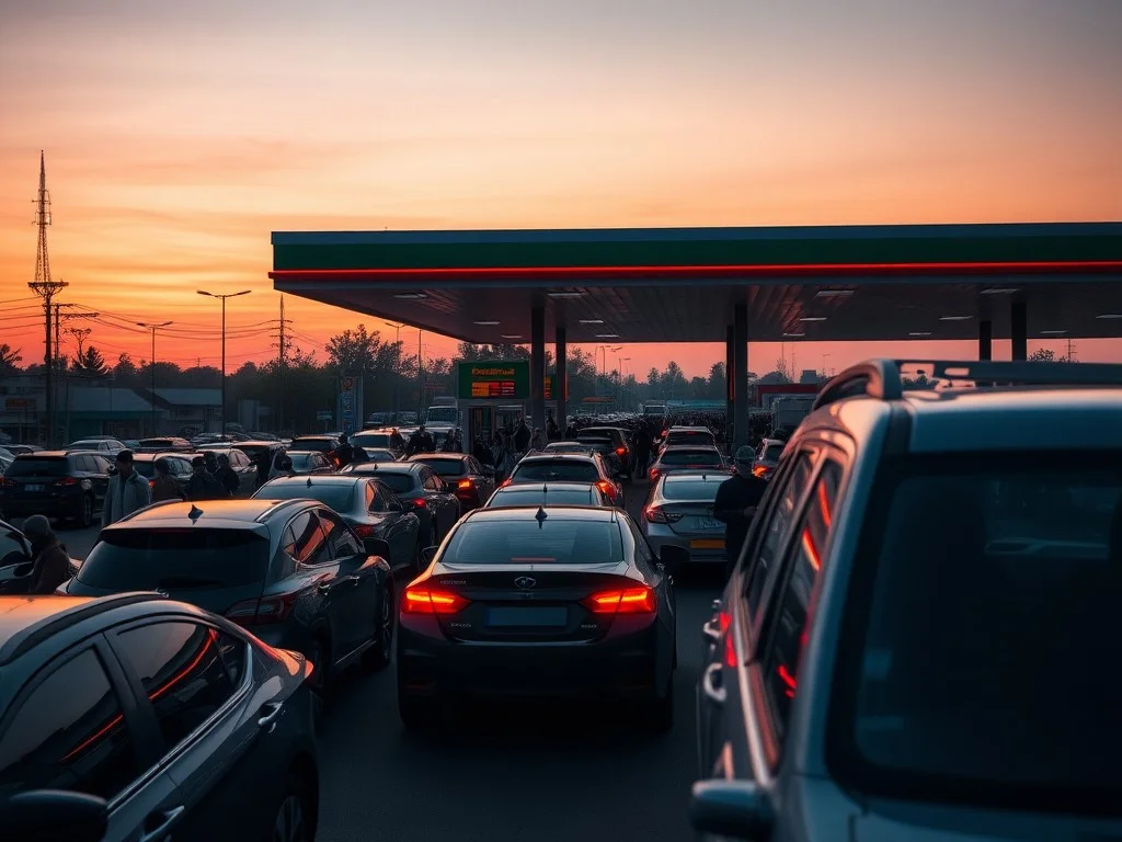 Petrol and diesel drivers caused surge in panic buying within days of Iran war