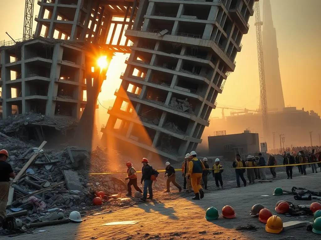Philippine construction collapse toll hits four, over dozen missing