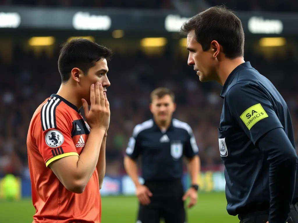 Players will get red cards for covering their mouths in disputes, FIFA says ahead of World Cup