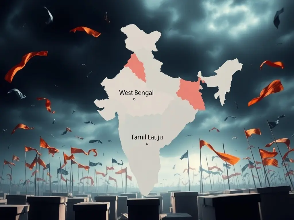 Poll of Polls 2026: BJP Eyes Bengal Breakthrough, Holds Assam; Tight Contests in Tamil Nadu & Kerala | 15 Key Takeaways from Exit Poll Trends