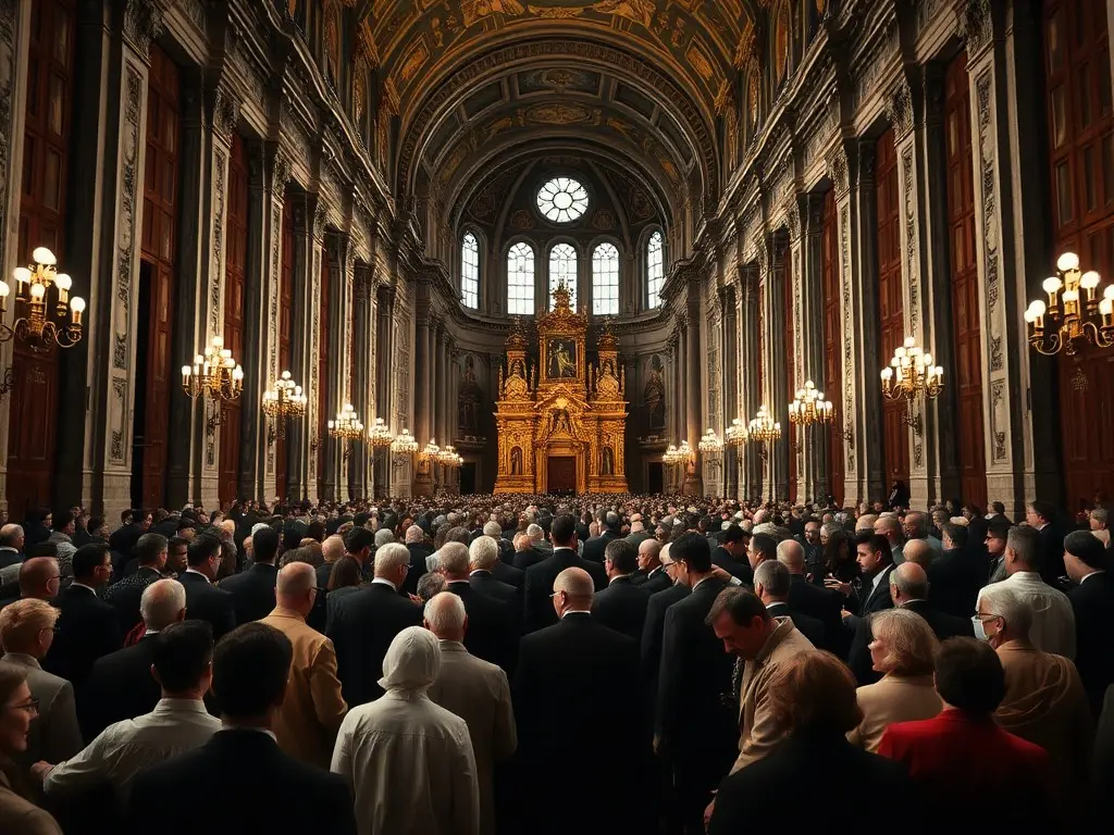 Pope calls for justice and closing income gap in Equatorial Guinea Mass with presidential family