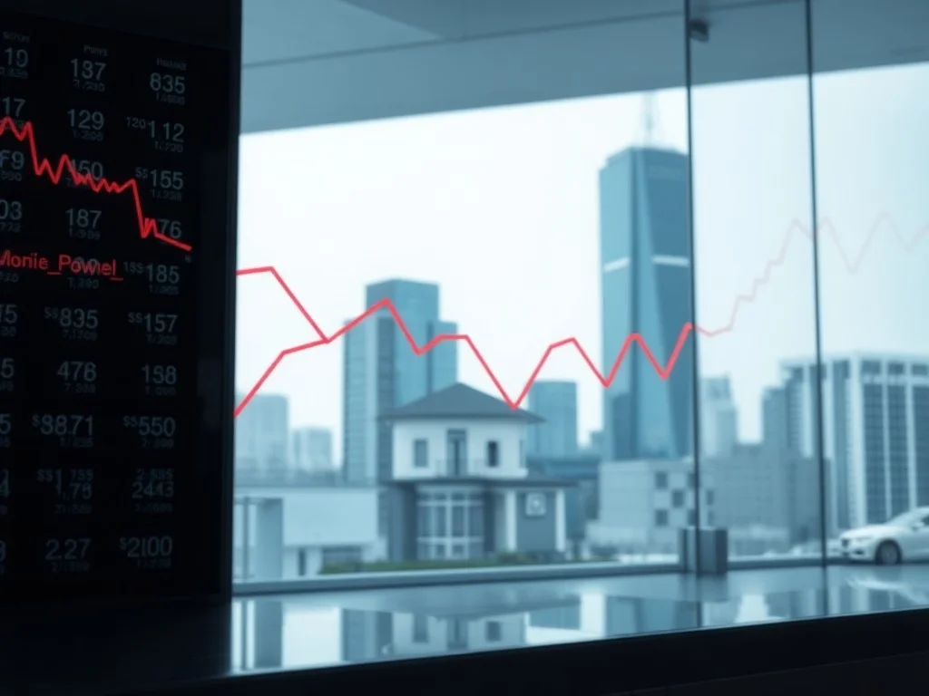 Real estate stock prices have taken a big hit in the past year