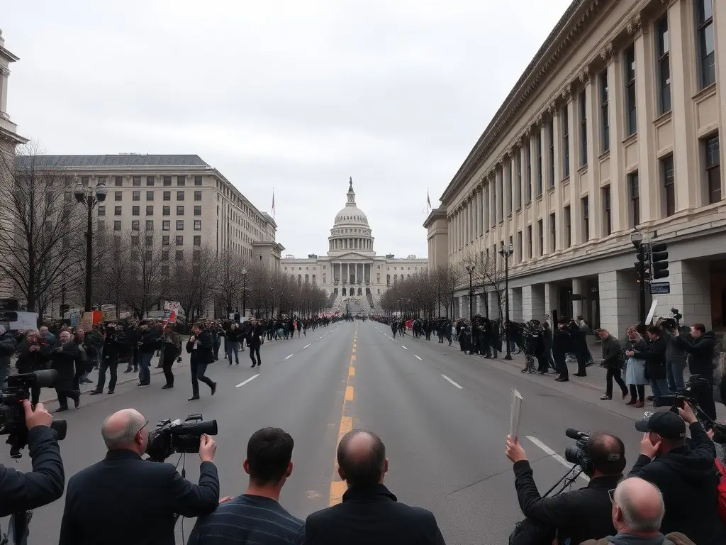 Reform UK’s ‘national fuel tax protest’ in Whitehall stalls as barely anyone turns up