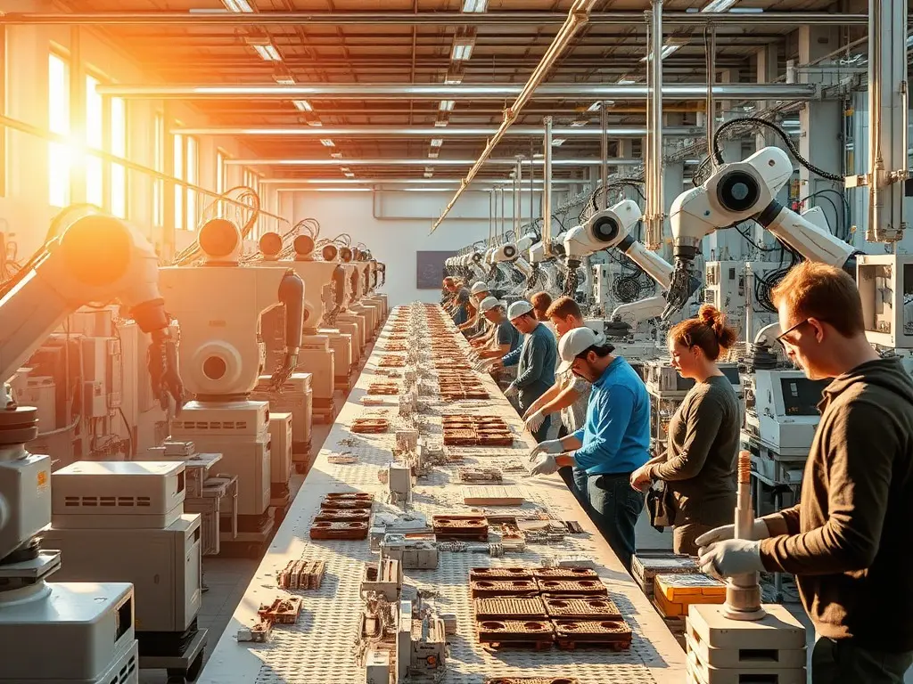 Robots can enhance manufacturing workers rather than replace them
