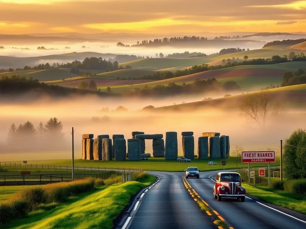 Route 66: The 100-Year Ride visits Missouri S&T’s Stonehenge