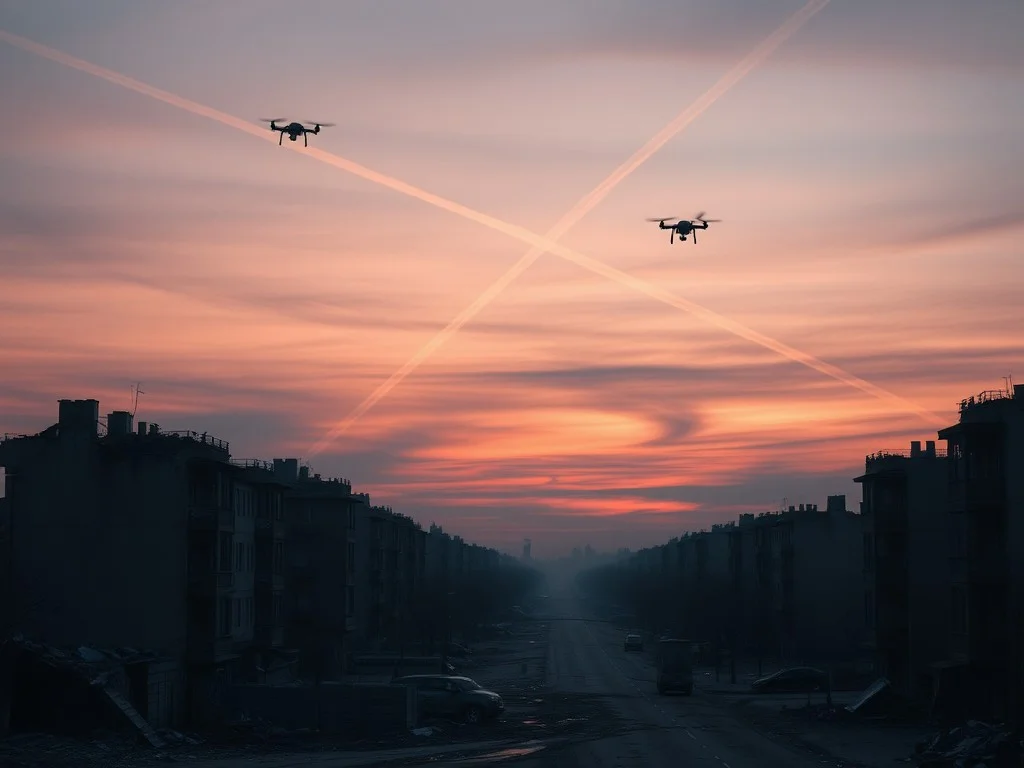 Russia launches major drone attack on Ukraine amid escalating conflict