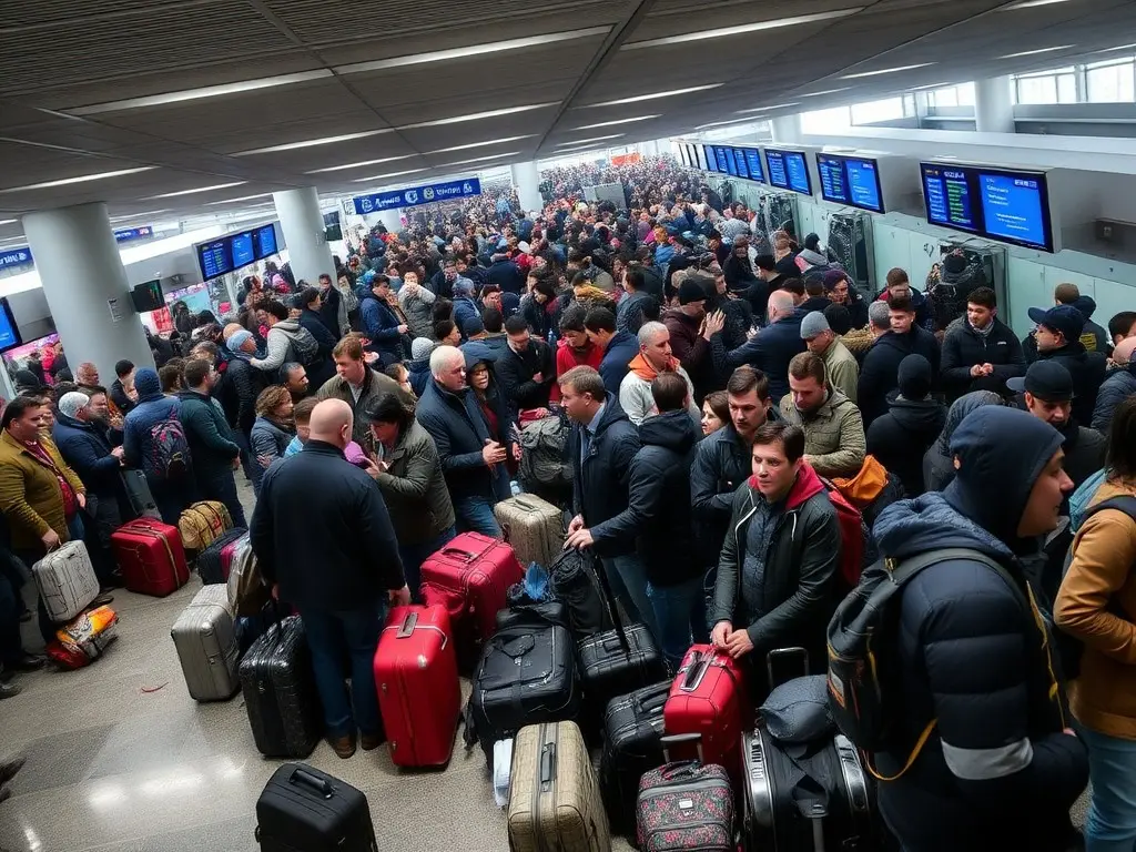 Ryanair threatens to axe flights to EU country over airport chaos