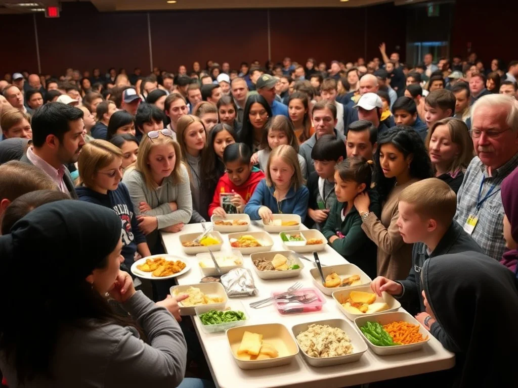 School food panned at town hall meeting
