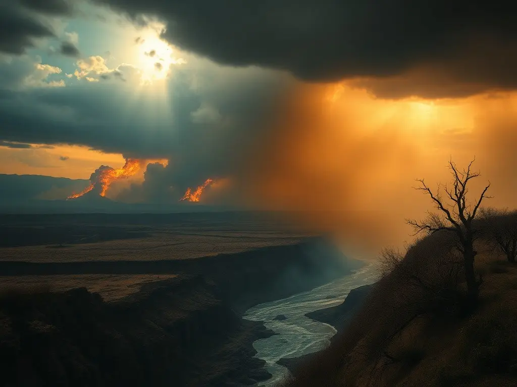 Scientists warn El Nino and climate change could fuel fires, floods, and droughts.