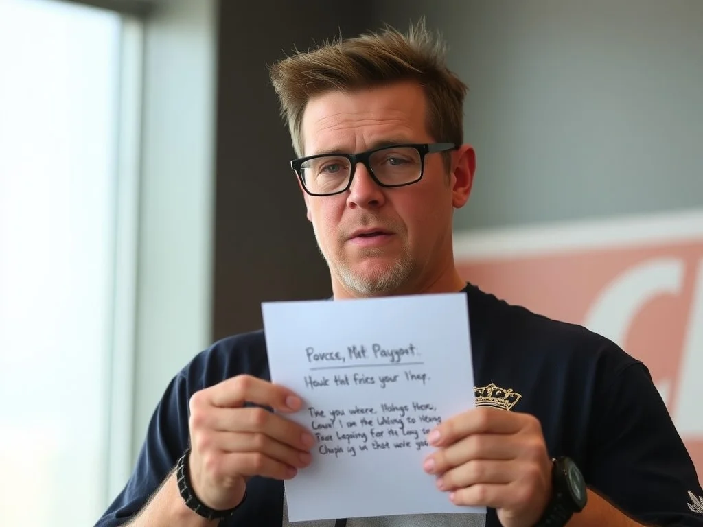 Sean Payton shares funny note from 'humbling' flag football tournament