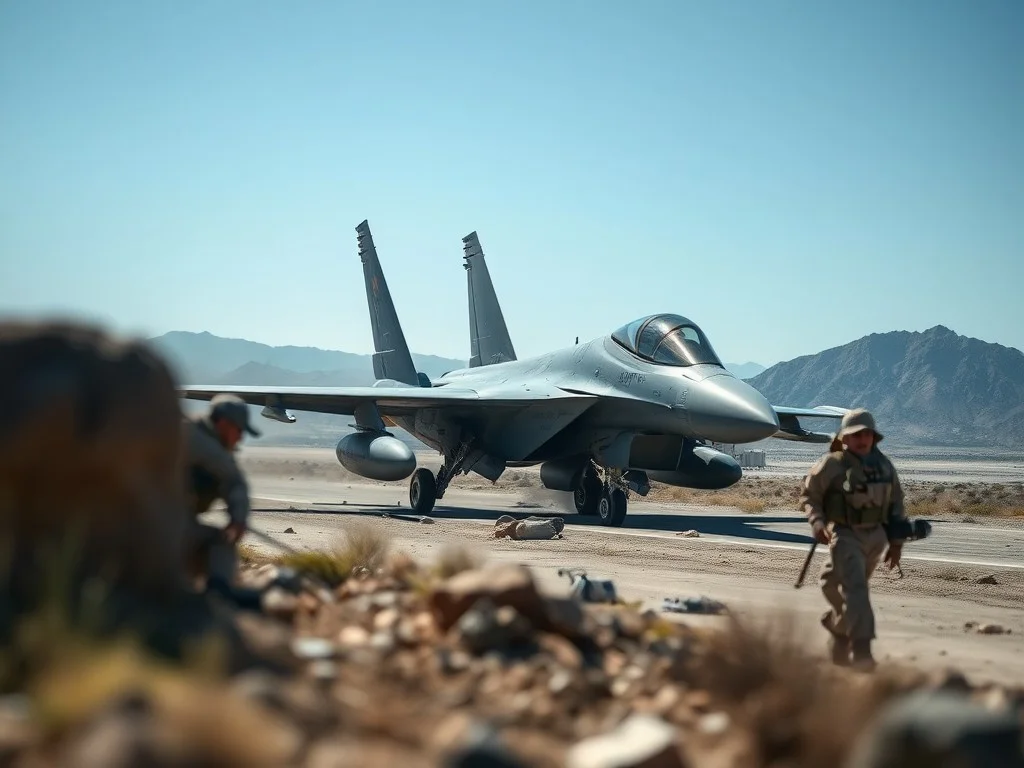 Search continues for missing US airman from downed F-15 as Iran says strike near nuclear plant kills one