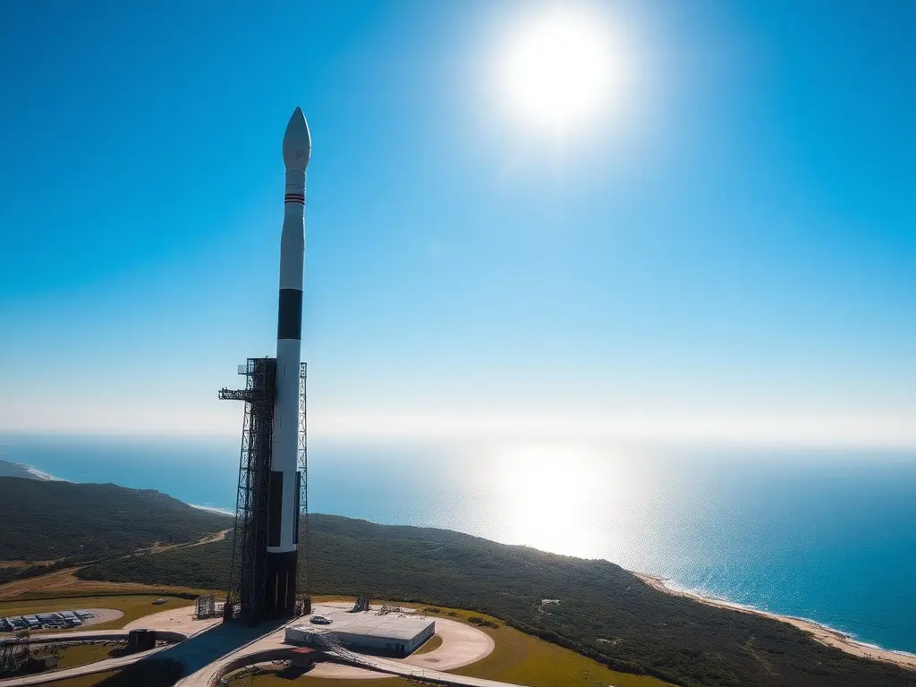 See SpaceX Falcon 9 rocket soar across sunny Space Coast sky on May Day