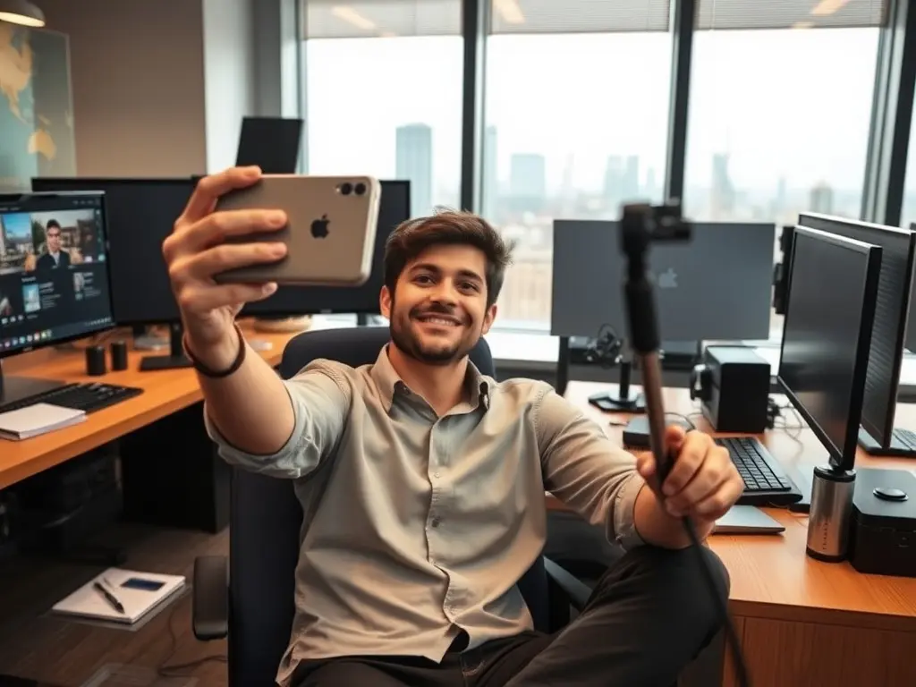 Selfie sticks for Series A