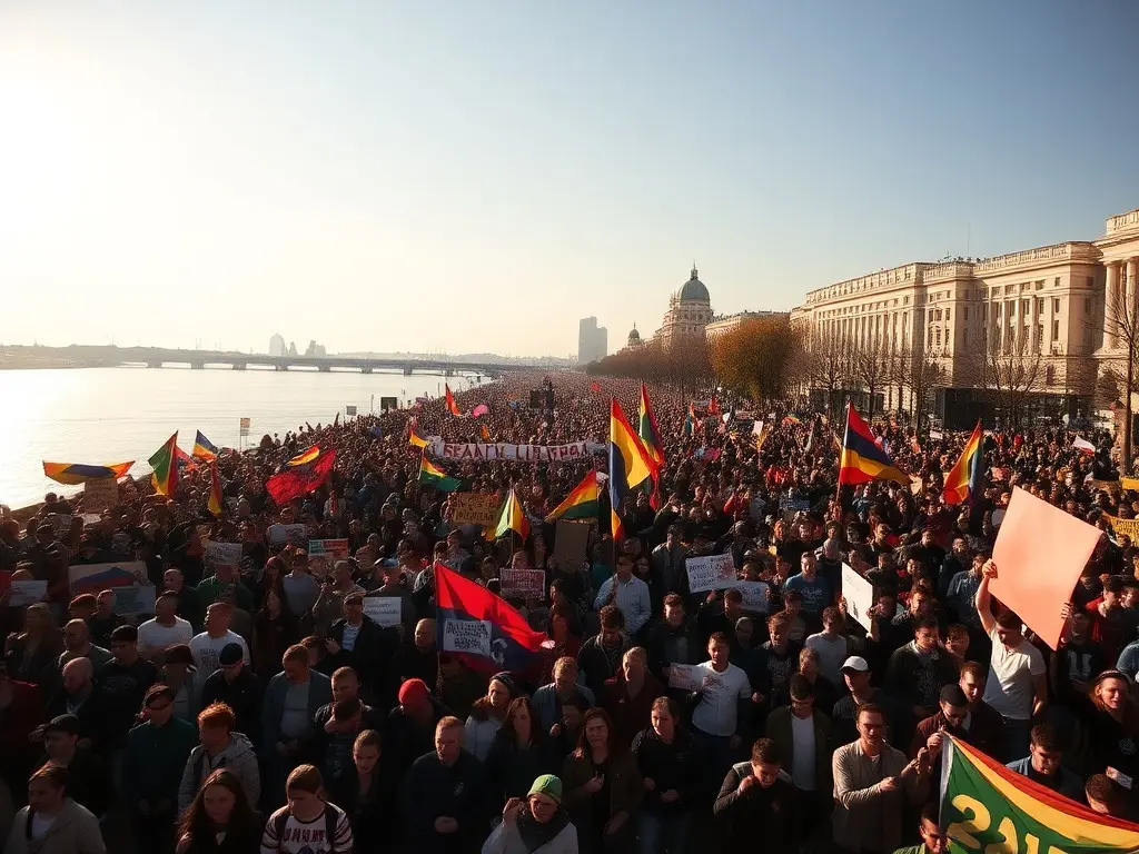Serbia's protesting students renew pressure on Vucic with a big weekend rally
