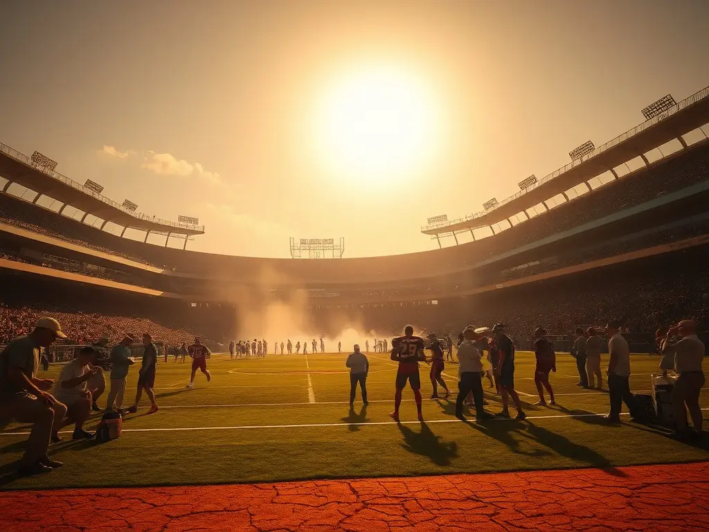 Serving under the sun: Climate change is becoming a major factor in global sport