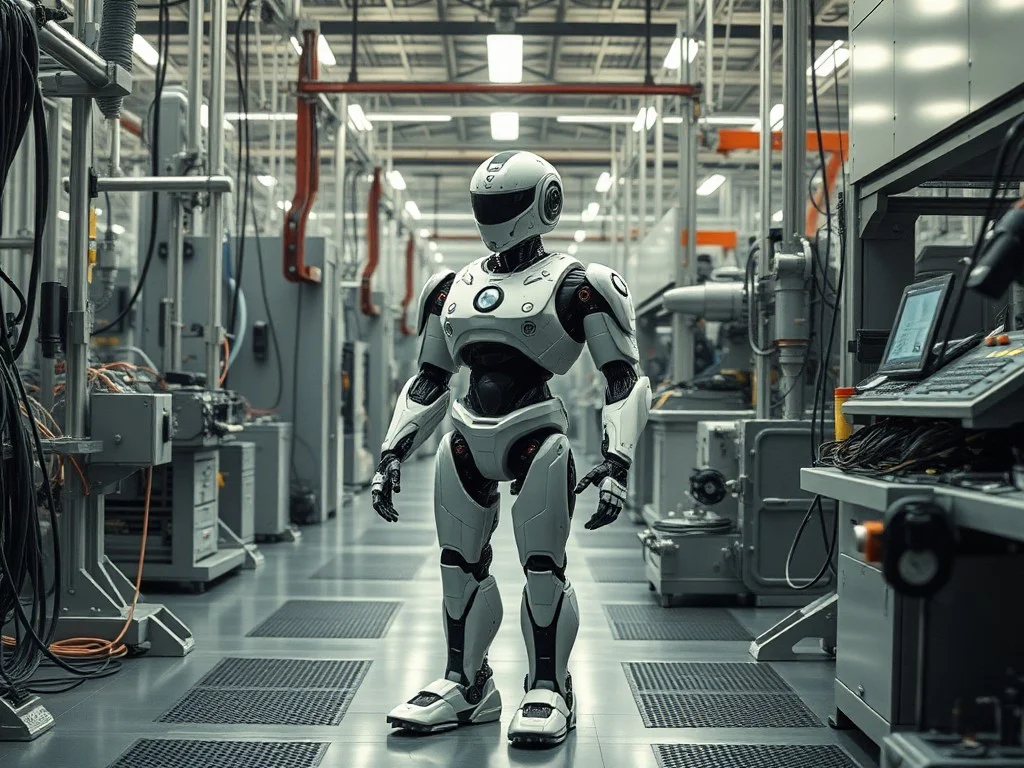 Siemens Runs Live Factory Test of Nvidia-Powered Humanoid Robot