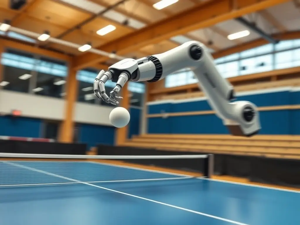 Sony’s table tennis robot made me think about what happens when AI gets a body