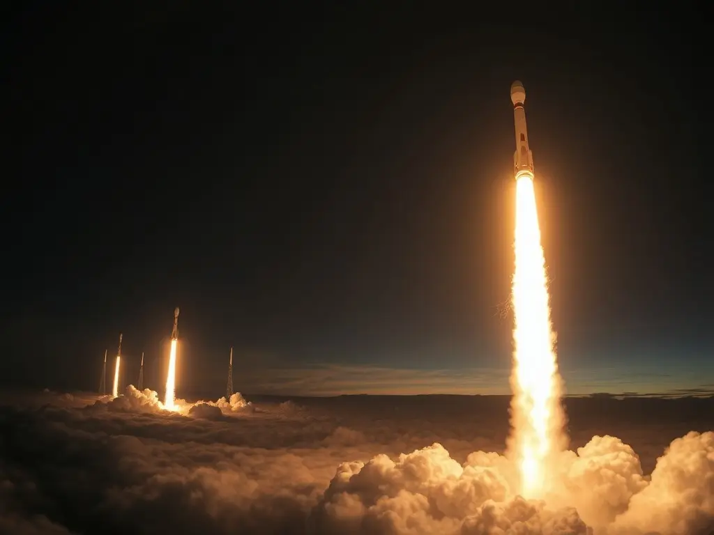 SpaceX Falcon 9 Almost Only Rocket for AST Space Mobile, Amazon LEO and Space Force