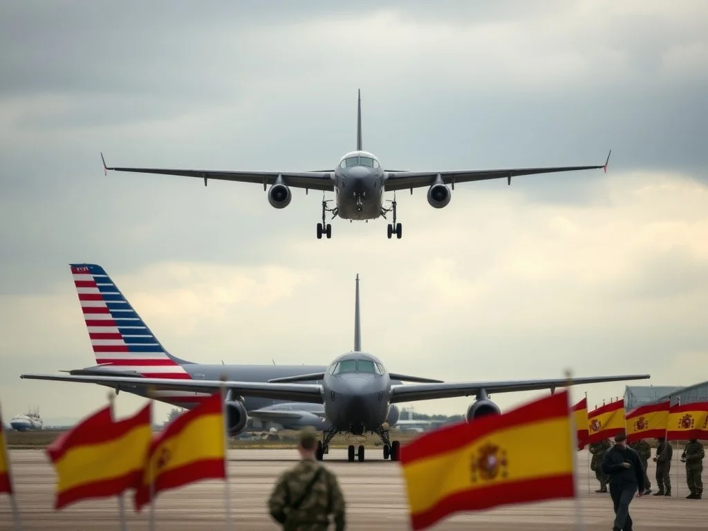 Spain Shuts Airspace for US Military Aircrafts Linked to Iran Conflict