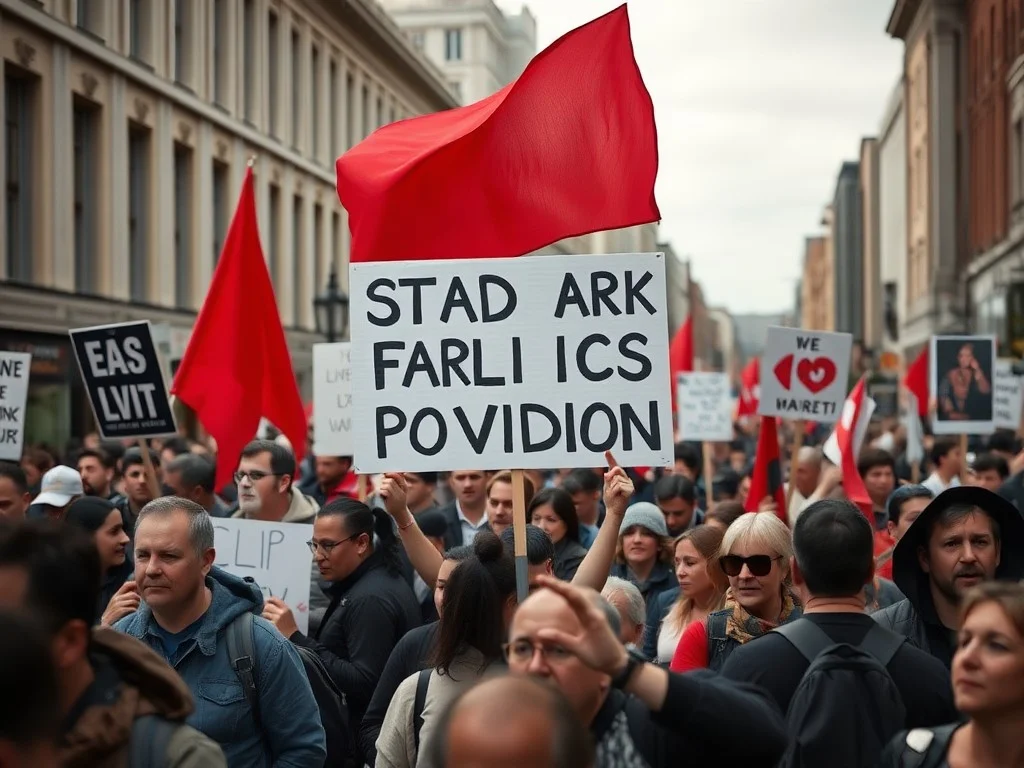 ‘Stand against politics of division’: Thousands join anti–far-right march in London — watch