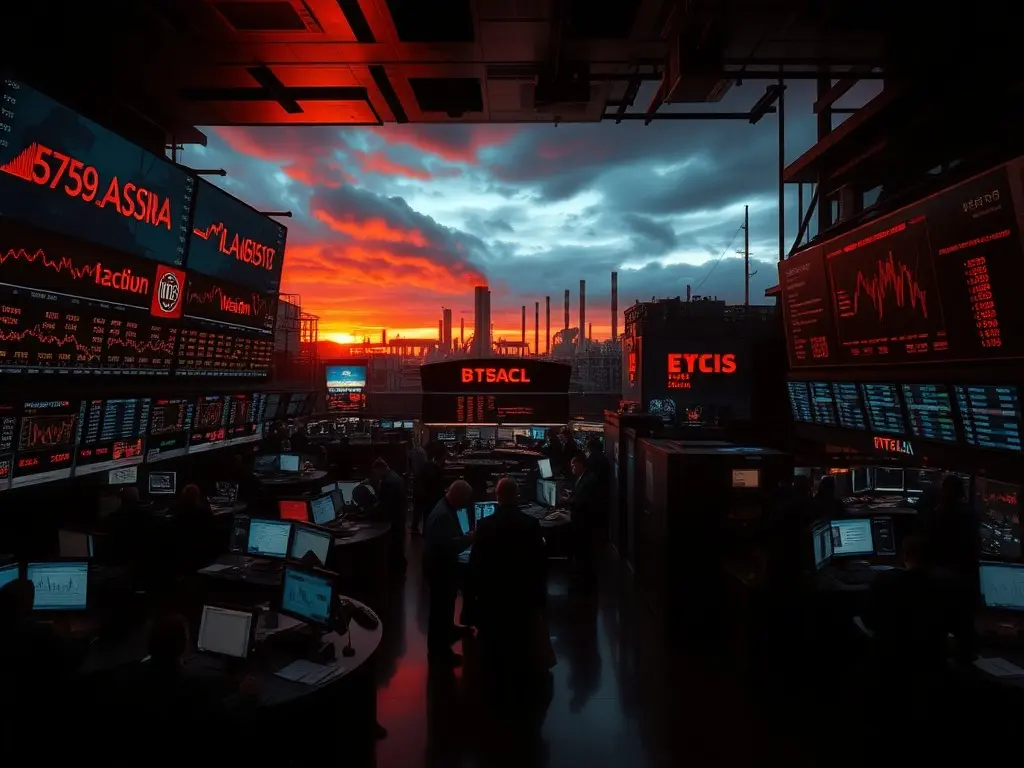Stock Market Today: Major Indexes Sink as Oil Prices Surge, Treasury Yields Hit Highest Level in Year; Chip Stocks Lead Declines