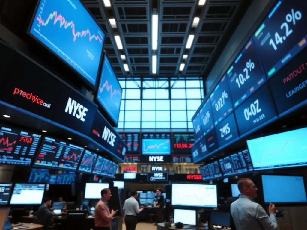 Stocks rise and oil prices ease as Wall Street keeps yo-yoing because of the war with Iran