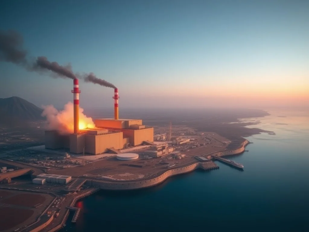 Strike hits near Iranian nuclear plant, as FM warns of risk to Gulf