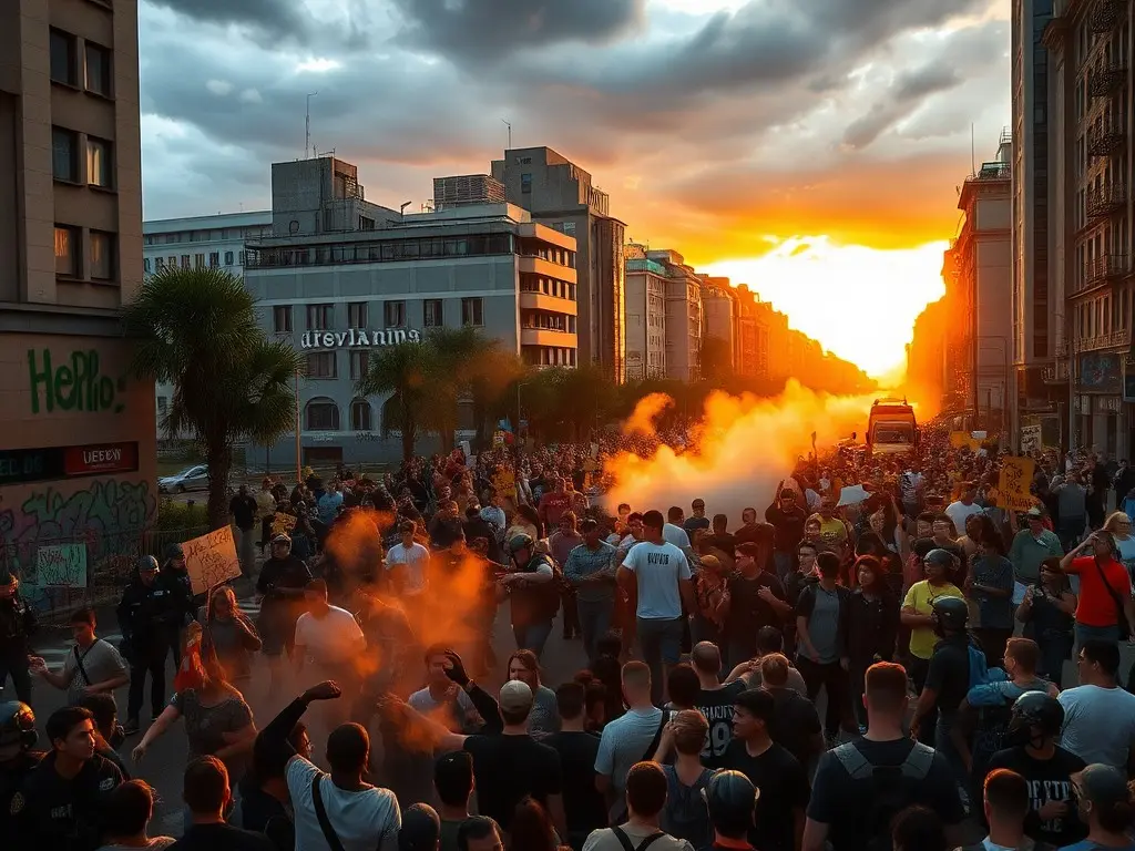 Students across Chile protest criminalization of youth and education cuts