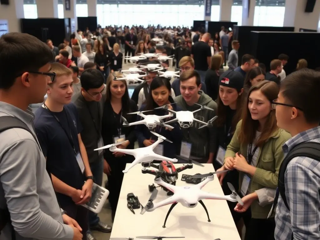 Students prepare for the future at drone showcase