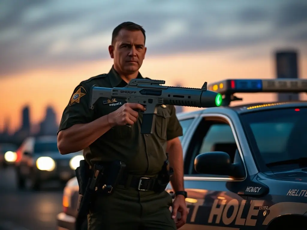 Suffolk sheriffs now equipped with GPS-launching dart guns to track fleeing suspects without high-speed chases