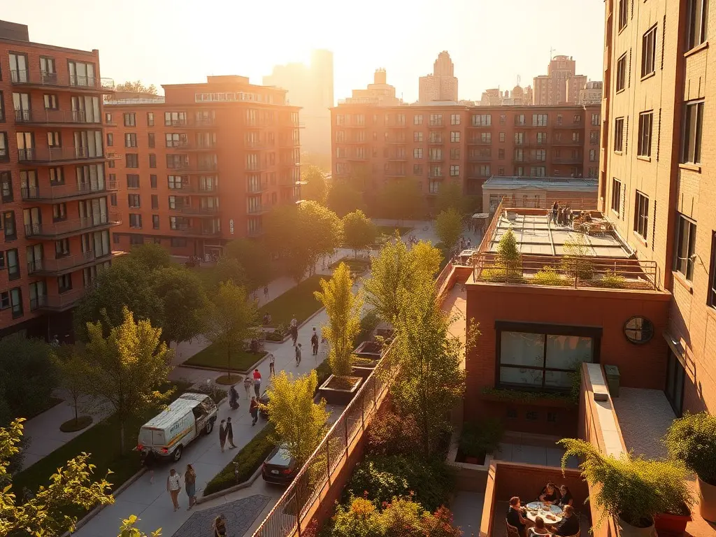 Sustainable communities created through housing-led regeneration