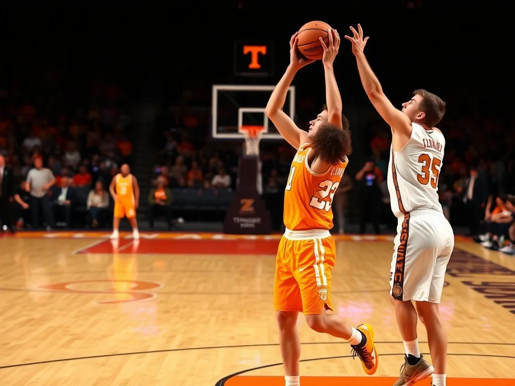 Tennessee basketball vs Iowa State live score in Sweet 16, Vols up at halftime