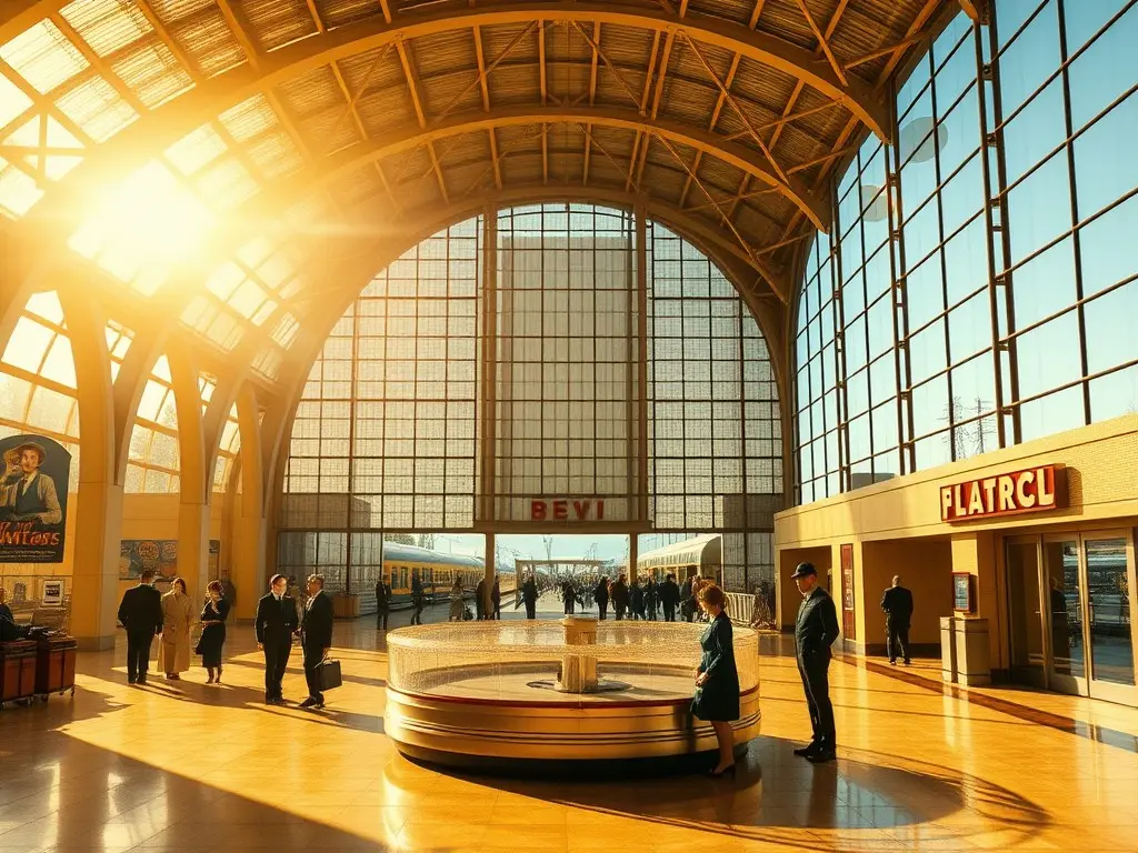 The art deco airport terminal 'designed by accident'