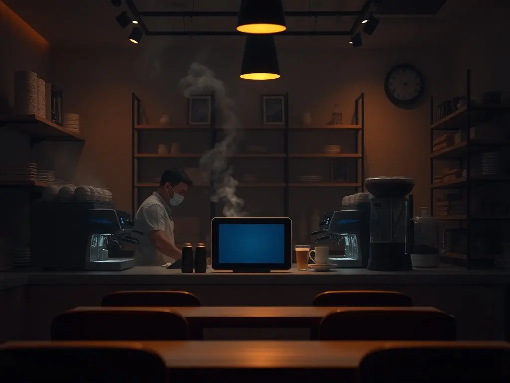 The barista is human but an AI agent runs this experimental Swedish cafe